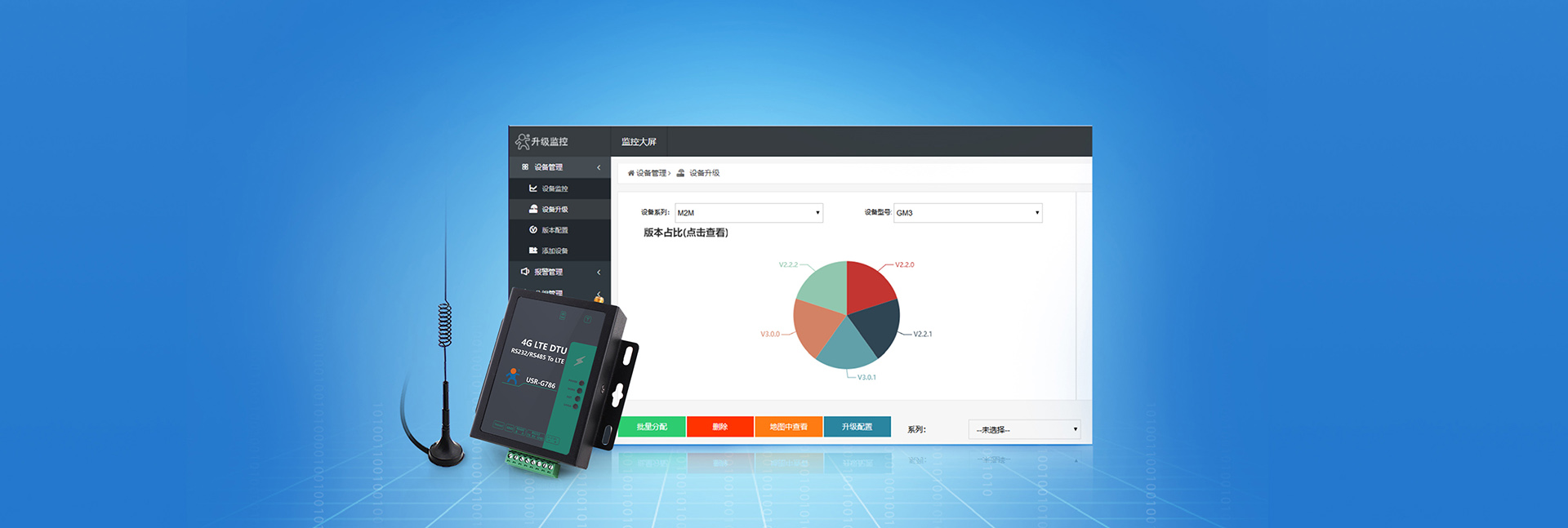 RS485电气隔离DTU的远程升级功能