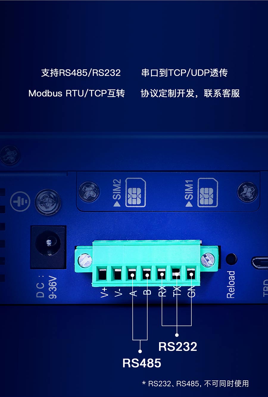 5G工业路由器带串口可实现总线采集和控制